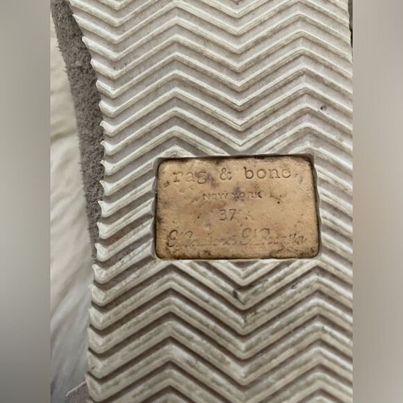 Rag & Bone Ghita Moccasins Shoes Suede 7 - Picture 9 of 9